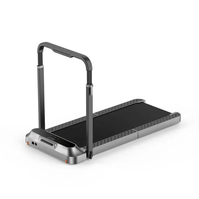 KingSmith WalkingPad R2 with the handrail raised