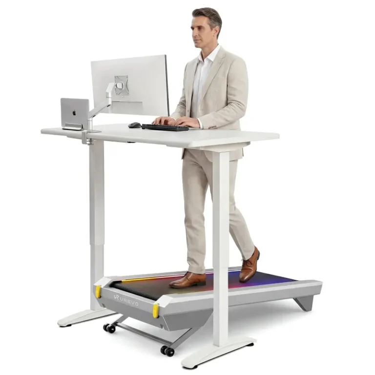 UREVO CyberPad for Office walking pad under a standing desk